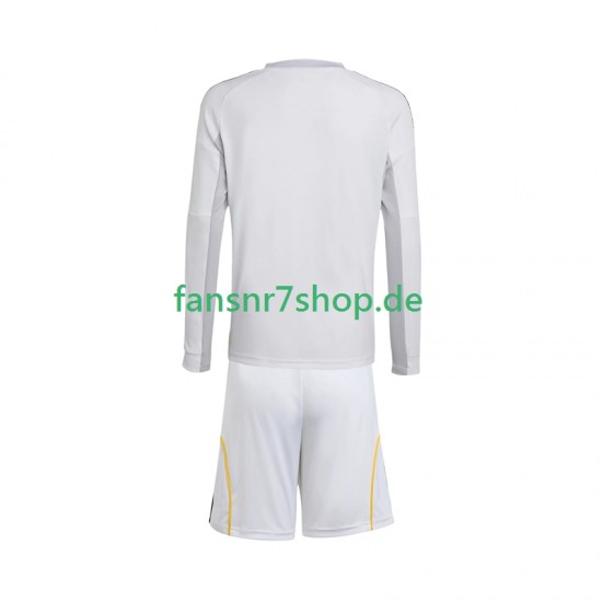 Real Madrid fußball trikot Kinder Heim 2025-2026 Langarm
