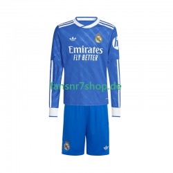 Real Madrid fußball trikot Kinder Ausweich 2025-2026 Langarm