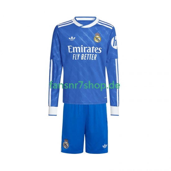 Real Madrid fußball trikot Kinder Ausweich 2025-2026 Langarm Real Madrid fußball trikot Kinder Ausweich 2025-2026 Langarm