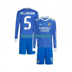 Real Madrid fußball trikot Jude Bellingham 5 Kinder Ausweich 2025-2026 Langarm