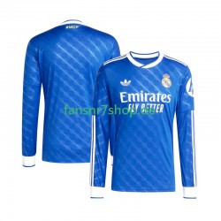 Real Madrid fußball trikot Herren Ausweich 2025-2026 Langarm