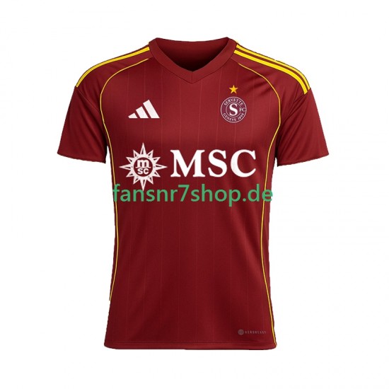 fußball trikot Servette FC Herren Heim 2025-2026 Kurzarm