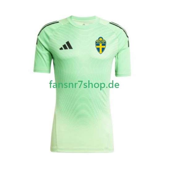 Schweden fußball trikot Torhüter Herren Heim 2025-2026 Kurzarm