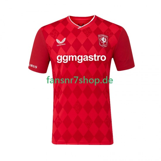 Twente fußball trikot Herren Heim 2025-2026 Kurzarm