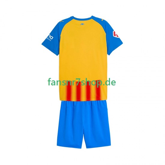 Valencia CF fußball trikot Kinder Ausweich 2025-2026 Kurzarm