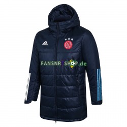 Ajax Amsterdam Herren Daunenjacke Blau