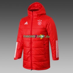 Ajax Amsterdam Herren Daunenjacke Rot
