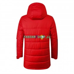 FC Bayern München Herren Daunenjacke Rot