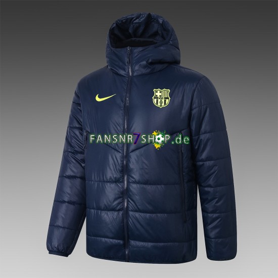 FC Barcelona Herren Daunenjacke Blau