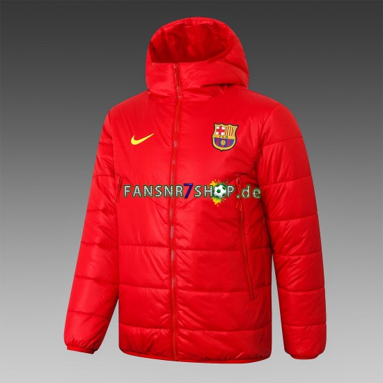 FC Barcelona Herren Daunenjacke Rot