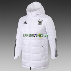 Deutschland Herren Daunenjacke Weiß