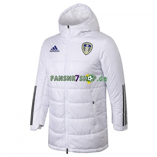 Leeds United Herren Daunenjacke Weiß