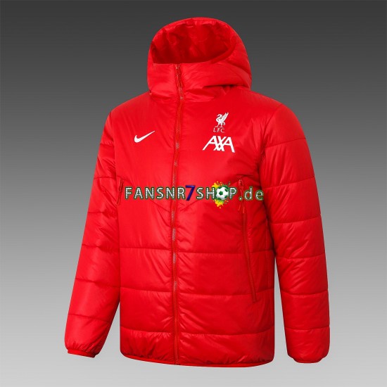 Liverpool Herren Daunenjacke Rot