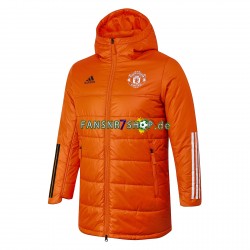 Manchester United Herren Daunenjacke Orange