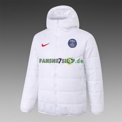 Paris Saint-Germain Herren Daunenjacke Weiß SKU001