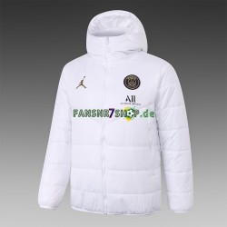 Paris Saint-Germain Herren Daunenjacke Weiß