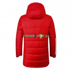 Real Madrid Herren Daunenjacke Rot
