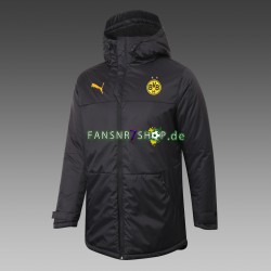 Borussia Dortmund Herren Trainings Regenjacke Schwarz