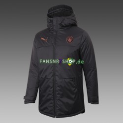 Manchester City Herren Trainings Regenjacke Schwarz SKU001