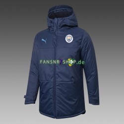 Manchester City Herren Trainings Regenjacke Blau