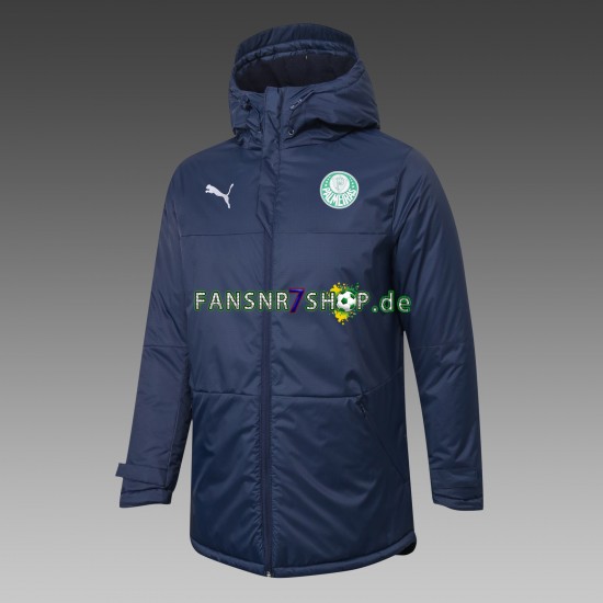 Palmeiras Herren Trainings Regenjacke Blau