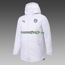 Palmeiras Herren Trainings Regenjacke Weiß