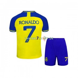 fußball trikot Al-Nassr Ronaldo 7 Kinder Heim 2022-2023 Kurzarm