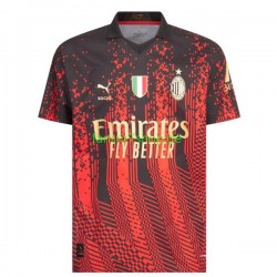 AC Mailand fußball trikot Herren Viertes 2022-2023 Kurzarm