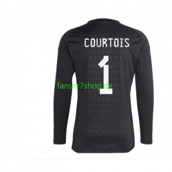 Belgien fußball trikot Courtois 1 Torhüter Herren Auswärts 2022 Langarm
