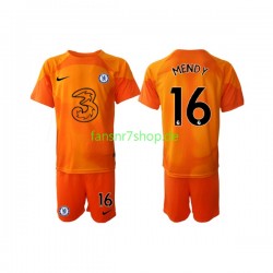 Chelsea fußball trikot Edouard Mendy 16 Torhüter Kinder Heim 2022-2023 Kurzarm Chelsea fußball trikot Edouard Mendy 16 Torhüter Kinder Heim 2022-2023 Kurzarm