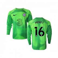 Chelsea fußball trikot Edouard Mendy 16 Torhüter Herren Ausweich 2022-2023 Langarm Chelsea fußball trikot Edouard Mendy 16 Torhüter Herren Ausweich 2022-2023 Langarm