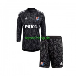 fußball trikot Dinamo Zagreb Torhüter Kinder Heim 2022-2023 Langarm