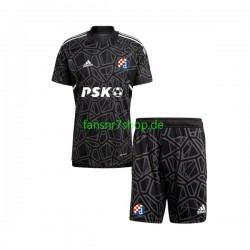fußball trikot Dinamo Zagreb Torhüter Kinder Heim 2022-2023 Kurzarm