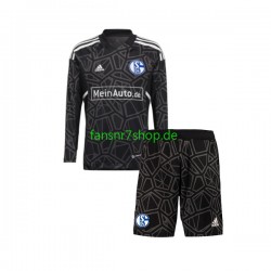 Schalke 04 fußball trikot FC Torhüter Kinder Heim 2022-2023 Langarm
