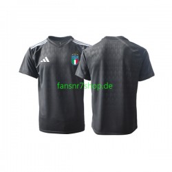 Italien fußball trikot 2023 Torhüter Herren Auswärts Kurzarm