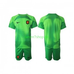 Niederlande fußball trikot WM 2022 Torhüter Kinder Auswärts Kurzarm Niederlande fußball trikot WM 2022 Torhüter Kinder Auswärts Kurzarm