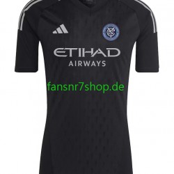 New York City fußball trikot FC 2023 Torhüter Herren Heim Kurzarm