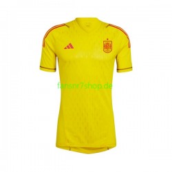 Spanien fußball trikot Torhüter Herren Auswärts 2022-2023 Kurzarm