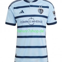 Sporting Kansas City fußball trikot 2023-2024 Herren Heim Kurzarm