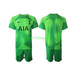 Tottenham Hotspur fußball trikot Torhüter Kinder Auswärts 2022-2023 Kurzarm