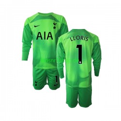 Tottenham Hotspur fußball trikot Hugo Lloris 1 Torhüter Kinder Auswärts 2022-2023 Langarm