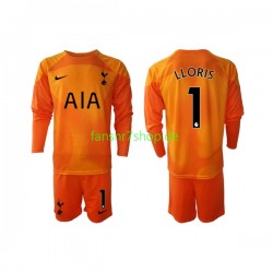 Tottenham Hotspur fußball trikot Hugo Lloris 1 Torhüter Kinder Ausweich 2022-2023 Langarm
