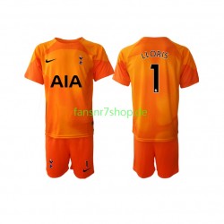Tottenham Hotspur fußball trikot Hugo Lloris 1 Torhüter Kinder Ausweich 2022-2023 Kurzarm