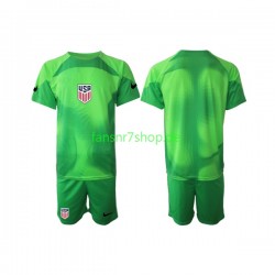 USA fußball trikot WM 2022 Torhüter Kinder Viertes Kurzarm