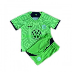VfL Wolfsburg fußball trikot Kinder Heim 2022-2023 Kurzarm