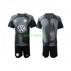 VfL Wolfsburg fußball trikot Torhüter Kinder Heim 2022-2023 Kurzarm