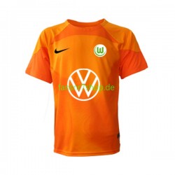 VfL Wolfsburg fußball trikot Torhüter Herren Ausweich 2022-2023 Kurzarm