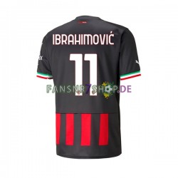 AC Mailand fußball trikot Ibrahimovic 11 Herren Heim 2022-2023 Kurzarm