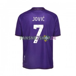 AC Florenz fußball trikot Jovic 7 Herren Heim 2022-2023 Kurzarm