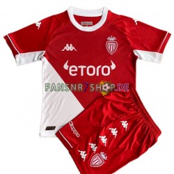 AS Monaco fußball trikot Kinder Heim 2021-2022 Kurzarm